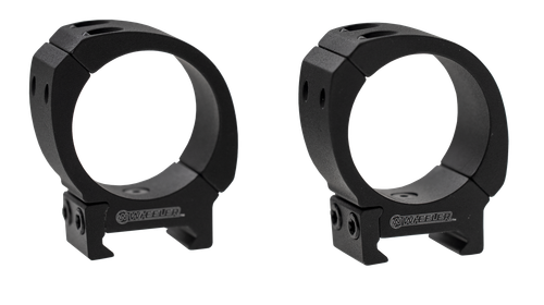 Wheeler 1133755 Sporter Scope Rings  Black 34mm High