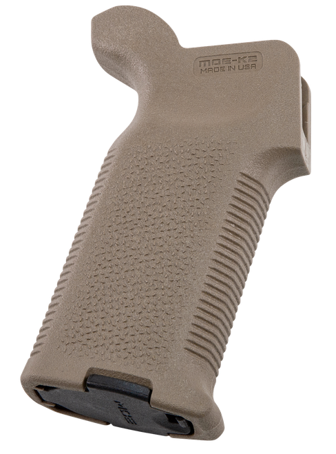 Magpul MAG522-FDE MOE-K2 Grip Flat Dark Earth Polymer Aggressive Textured Finish Fits AR-15/AR-10/M4/M16/M110/SR25