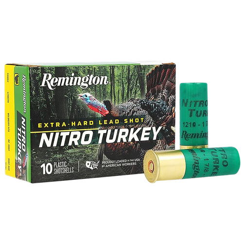 Remington Ammunition 26712 Nitro Turkey  12Gauge 3.50" 2oz 6Shot 10 Per Box/10 Case