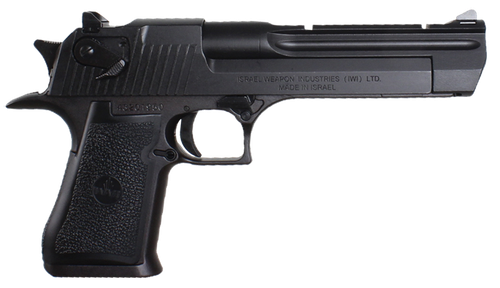 Magnum Research DE44CA Desert Eagle Mark XIX *CA Compliant 44 Rem Mag 6" 8+1 Black Carbon Steel Frame & Slide Black Rubber Grip