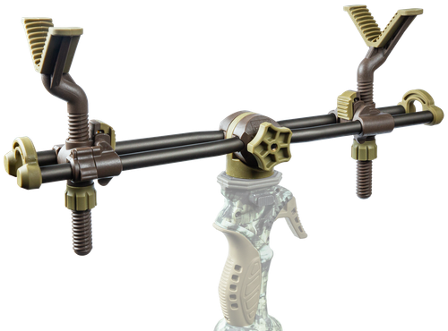 Primos 6580 2-Point Gun Rest Black