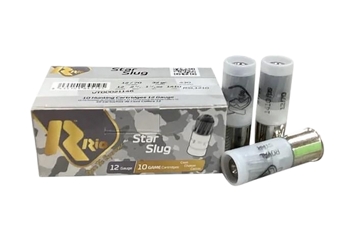 Rio Ammunition RSL1210   12Gauge 2.75" Slug Shot 10 Per Box/25 Case