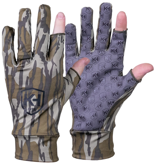 Moultrie KHT0211 Run N Gun  Mossy Oak Bottomland Fingertipless OSFM