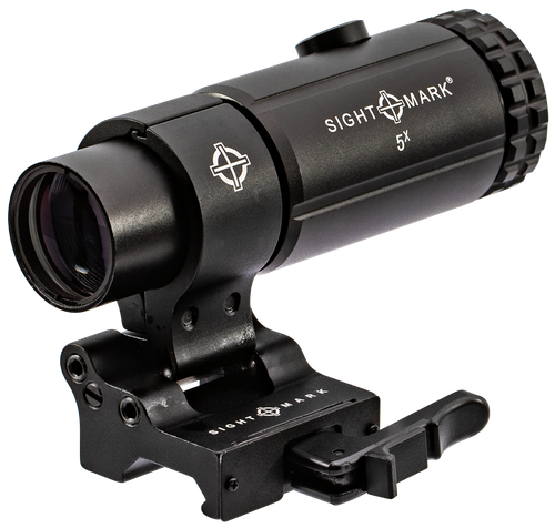 Sightmark SM19064 T-5 Magnifier 5X  with Flip to Side Mount Matte Black 5 x 23 mm