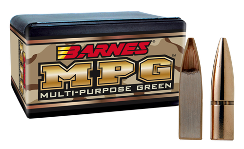 Barnes Bullets 30195 MPG  223Rem 55gr Multi Purpose Green 100/Box