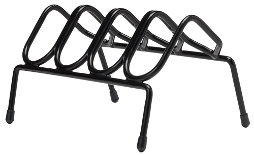 SnapSafe 75820 Pistol Rack  Black PVC Coated Steel Holds 4 Handgun
