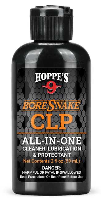 Hoppe's HSO BoreSnake Oil CLP Cleans Lubricates Prevents Rust Pinpoint Applicator 2 oz. Squeeze Bottle