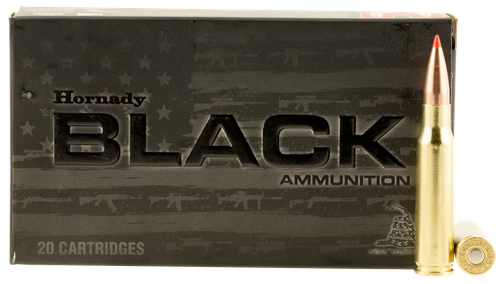 Hornady 80971 Black  308Win 168gr Hornady A Max 20 Per Box/10 Case