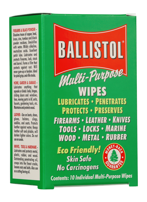 BALLISTOL 120106 MULTI-PURPOSE OIL WIPES