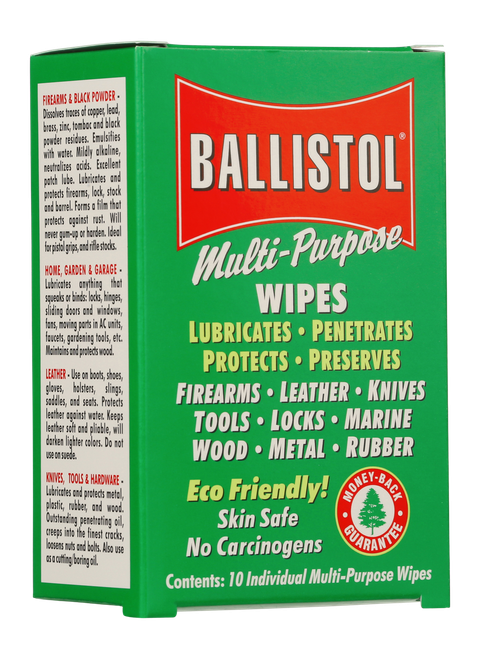 BALLISTOL 120106 MULTI-PURPOSE OIL WIPES