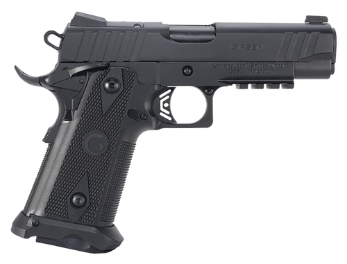 Girsan 395010 Witness2311  10mm Auto 15+1 4.25" Black Steel Barrel, Black Optic/Ready Serrated Black Polymer Frame w/Beavertail & Picatinny Rail, Black Checkered Polymer Grip, Ambidextrous