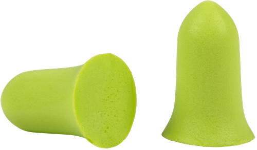 Allen 4131 Tapered Foam Ear Plugs 32 dB Lime Green 25 Pair