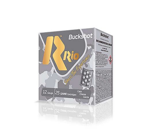 Rio Ammunition RHD9PB Royal Buck  12Gauge 2.75" 9Pellets 1Buck Shot 25 Per Box/10 Case