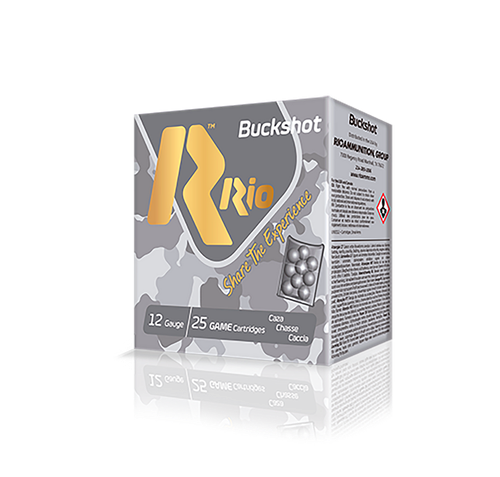 Rio Ammunition RHD9PB Royal Buck  12Gauge 2.75" 9Pellets 1Buck Shot 25 Per Box/10 Case