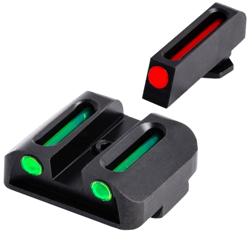 TruGlo TG131G2 Fiber-Optic  Red/Fiber Optic Front Sight-Green/Fiber Optic Rear Sight Glock 20/21