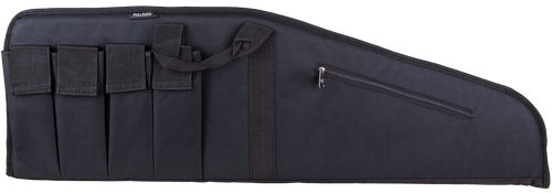 Bulldog BD421 Extreme Tactical  40" Black Water-Resistant Nylon, Tricot Lining, 4 External Velcro Magazine Pouches, Soft Padding