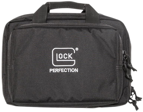 Glock AP60219 Range Bag  Black 600D Polyester Holds 4 Pistols
