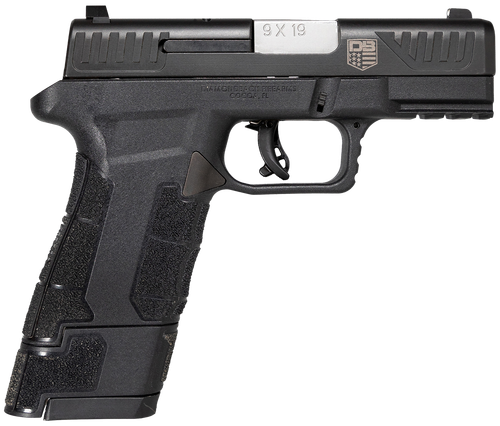 Diamondback DB0300P001 AM2  Sub-Compact Frame 9mm Luger 17+1, 3.50" Stainless Steel Barrel, Black Nitride Serrated Stainless Steel Slide, Black Polymer Frame w/Picatinny Rail & Polymer Grip