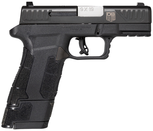 Diamondback DB0300P001 AM2  Sub-Compact Frame 9mm Luger 17+1, 3.50" Stainless Steel Barrel, Black Nitride Serrated Stainless Steel Slide, Black Polymer Frame w/Picatinny Rail & Polymer Grip