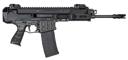 CZ-USA 91451 Bren 2 MS  5.56x45mm NATO 30+1 11.14" Black Cold Hammer Forged Barrel  & Frame, Black Polymer Grips