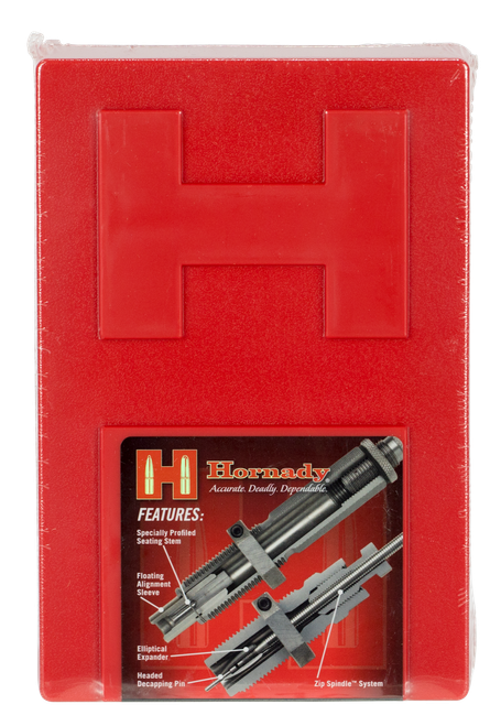 Hornady 546201 Custom Grade Series I 2 Die Set for 204 Ruger Includes Sizing Seater