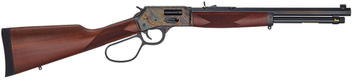 Henry H012GCRCC Big Boy Carbine Side Gate Full Size 45 Colt (Long Colt) 7+1 16.50" Blued Octagon Barrel, Color Case Hardened Steel Receiver, American Walnut Wood Stock Right Hand