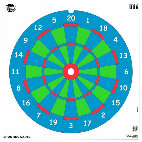 EZ-Aim 15640 Triggering More Fun  Wall Paper Handgun Works w/Handgun/Shotgun/Airsoft Gun/BB Guns/Pellet Gun 12 x 12 Multi-Color 9 Pack