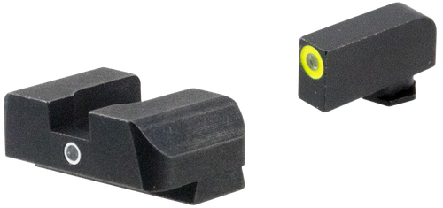 AmeriGlo GL5301 i-Dot Sight  Set for Glock  Green Tritium LumiGreen Outline Front Sight-Green Tritium Rear Sight