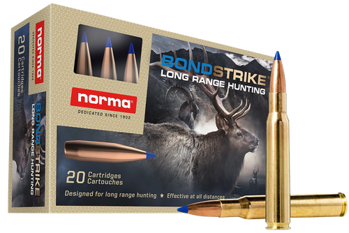 Norma Ammunition 20176422 Dedicated Hunting Bondstrike Extreme 30-06Springfield 180gr Bonded Polymer Tip 20 Per Box/10 Case