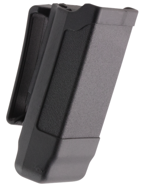 Blackhawk 410500PBK Single Mag Case  Matte Black Polymer Belt Clip Compatible w/ Single Stack 9mm/40/45/357