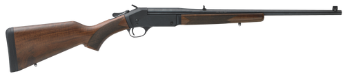 Henry H015357 Single Shot  38 Special or 357 Mag Caliber with 1rd Capacity, 22" Barrel, Overall Blued Finish & American Walnut Stock, Right Hand (Full Size)