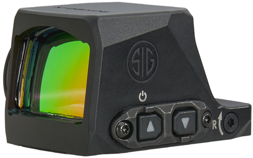 Sig Sauer Electro-Optics SORX1400 Romeo-X Enclosed Black 1 x 24 mm 2 MOA Red Dot/32 MOA Circle Multi Reticle