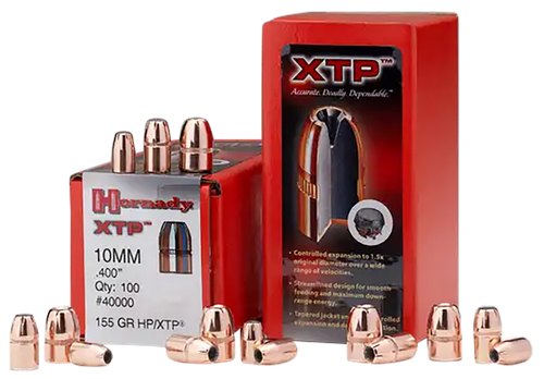 Hornady 35571 XTP  9mm .355 124 gr Hollow Point 100 Per Box/ 25 Case