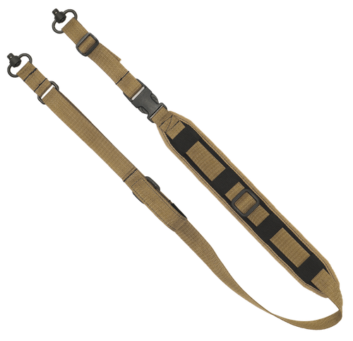 GrovTec US Inc GTSL129 QS 2-Point Sentinel Coyote Brown Adjustable Rifle/Shotgun