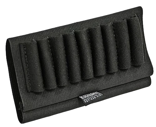 Blackhawk 74SH00BK Buttstock Shell Holder  Black Nylon 9rd Rifle