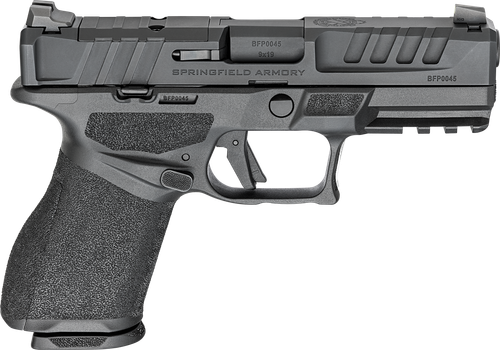 Springfield Armory EC9409BU Echelon  Compact 9mm Luger 15+1 18+1 4" Black Melonite Steel Barrel & Optic Ready/Serrated Slide, Black Polymer Frame w/Picatinny Rail, Textured Grip, Ambidextrous