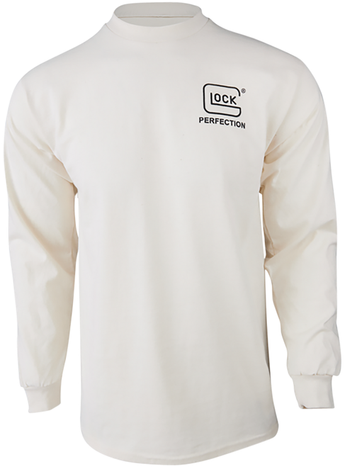 Glock AP96075 Born In Austria  Tan Pre-Shrunk Cotton Long Sleeve 2XL