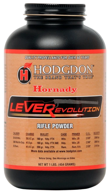 Hodgdon HLR1 LEVERevolution Rifle Powder 1LB