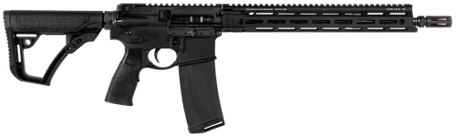 Daniel Defense 0212815049047 DDM4 V7 SLW 5.56x45mm NATO 30+1 14.50" Threaded Lightweight Profile Barrel, Black Hard Coat Anodized,  6 Position Stock w/SoftTouch Overmolding