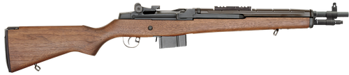 Springfield Armory AA9122NT M1A Scout Squad *NY Compliant 7.62x51mm NATO 10+1 18" Black Parkerized Carbon Steel Barrel, Black Parkerized Picatinny Rail Steel Receiver, Walnut Fixed Stock
