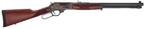 Henry H009GCC Side Gate  Full Size 30-30 Win 5+1 20" Blued Octagon Barrel, Color Case Hardened Steel Receiver, American Walnut Stock Right Hand