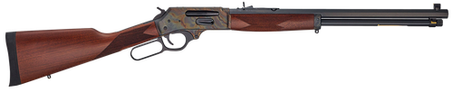 Henry H009GCC Side Gate  Full Size 30-30 Win 5+1 20" Blued Octagon Barrel, Color Case Hardened Steel Receiver, American Walnut Stock Right Hand