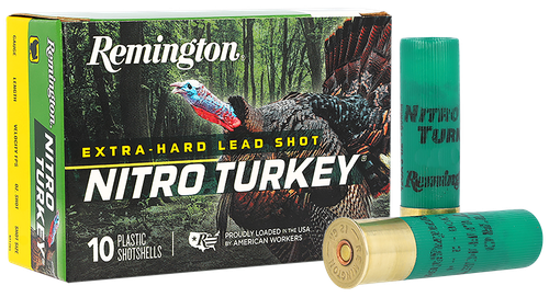 Remington Ammunition 26690 Nitro Turkey  12Gauge 2.75" 1 1/2oz 4Shot 10 Per Box/ 10 Case