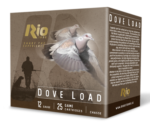 RIO RDL2875    DOVE LOAD 12G  2-3/4  7-1/2   25/10