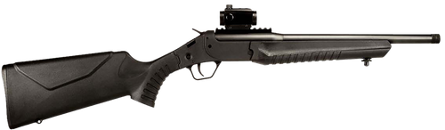 Rossi LWC0556BKRD LWC  5.56x45mm 1rd 16.50" Black Oxide Threaded Barrel, Black Picatinny Rail Steel Receiver, Black Fixed Synthetic Stock, Crimson Trace CTS103 Red Dot