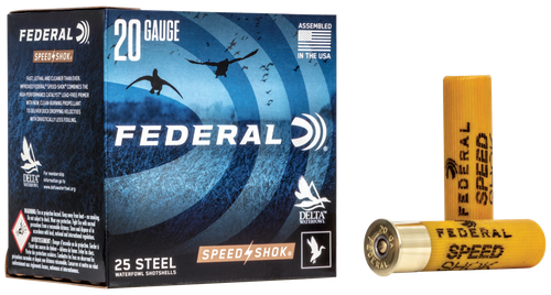 Federal WF2091 Speed-Shok  20Gauge 3" 7/8oz 1Shot 25 Per Box/10 Case