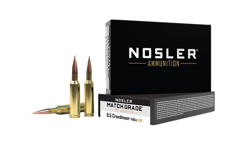 Nosler 60115 Match Grade RDF 6.5Creedmoor 140gr RDF Hollow Point Boat Tail 20 Per Box/10 Case
