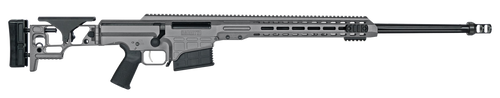 Barrett 18480 MRAD  338 Lapua Mag 26" 10+1 Gray Gray Folding with Adjustable LOP Stock Black Polymer Grip Right Hand