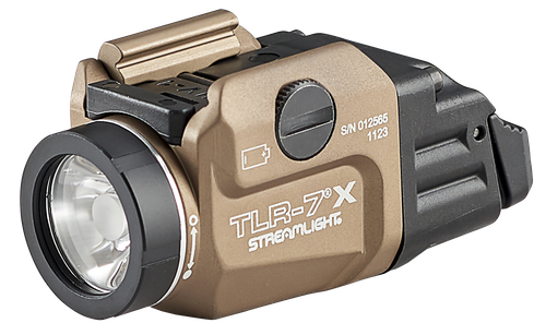 Streamlight 69456 TLR-7 X USB  Flat Dark Earth 500 Lumens White LED