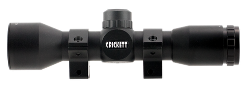 Crickett KSA054 Quick Focus  Black 4x32mm 1" Tube Mil-Dot Reticle